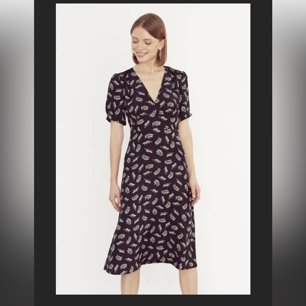 HVN TENDER LOVING HVN Paula silk dress